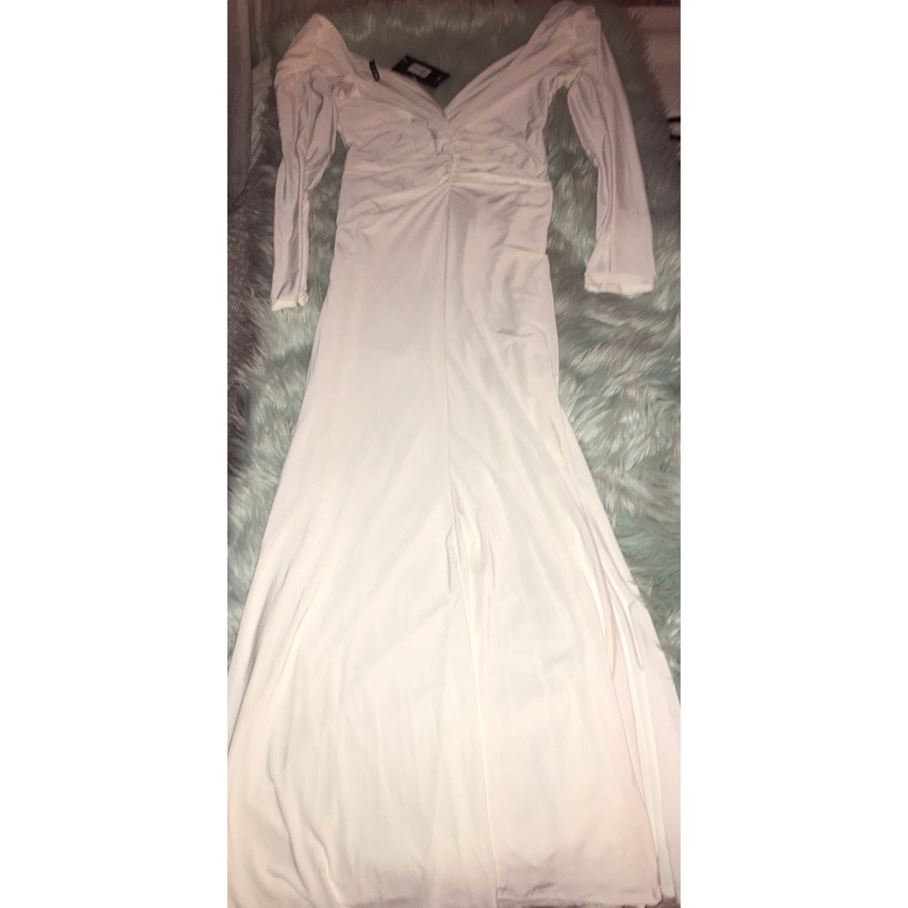 White gown